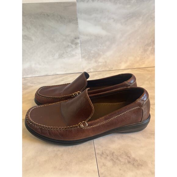 Cole Haan Mens Keating Venetian II Brown Leather Slip On Loafers C11404 10.5 main image 4